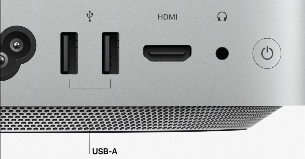 Grazie, Apple, per mantenere USB-A in Mac Studio