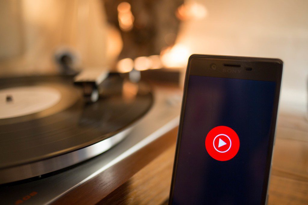 L'app YouTube Music viene visualizzata sul tuo dispositivo Android