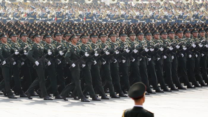 Si prevede che la capacità militare della Cina crescerà più rapidamente del budget per la difesa