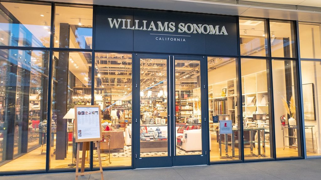 ordinò la William-Sonoma Inc  Pagando più di 3 milioni di dollari di sanzioni civili