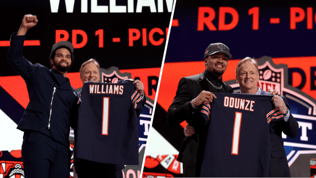 Aggiornamenti live del Draft NFL 2024: i Bears selezionano Caleb Williams e Roma Udunze con le scelte n. 1 e n. 9