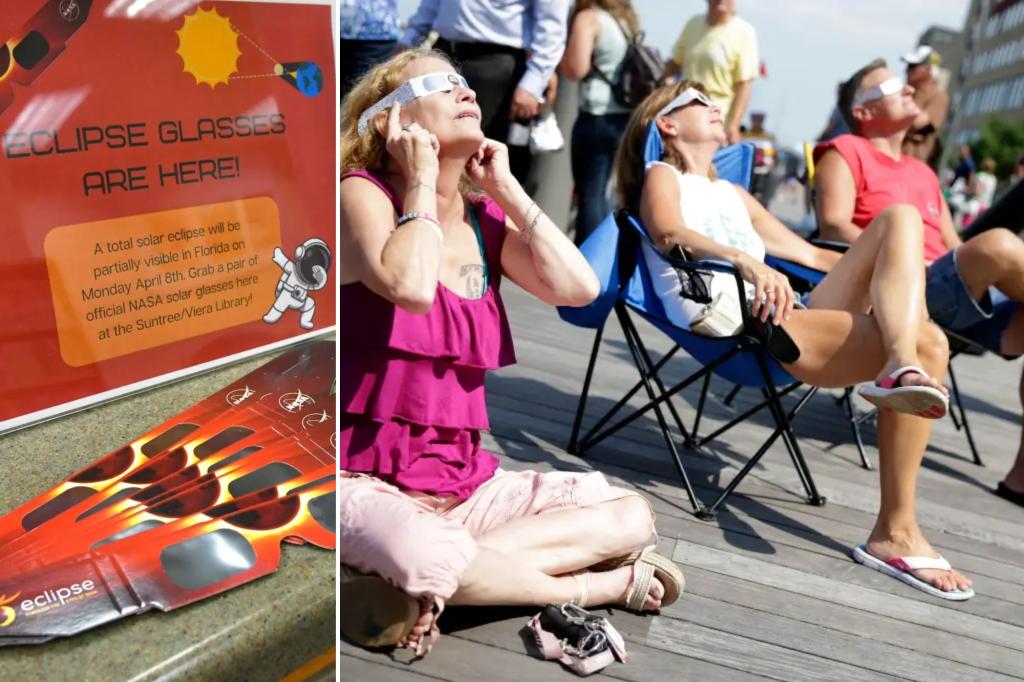Come individuare gli occhiali per eclissi solare contraffatti pericolosi venduti negli Stati Uniti che possono causare "cecità permanente"