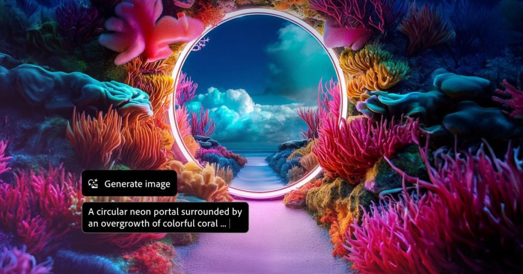 Il nuovo modello Firefly di Adobe semplifica l'utilizzo degli strumenti AI di Photoshop